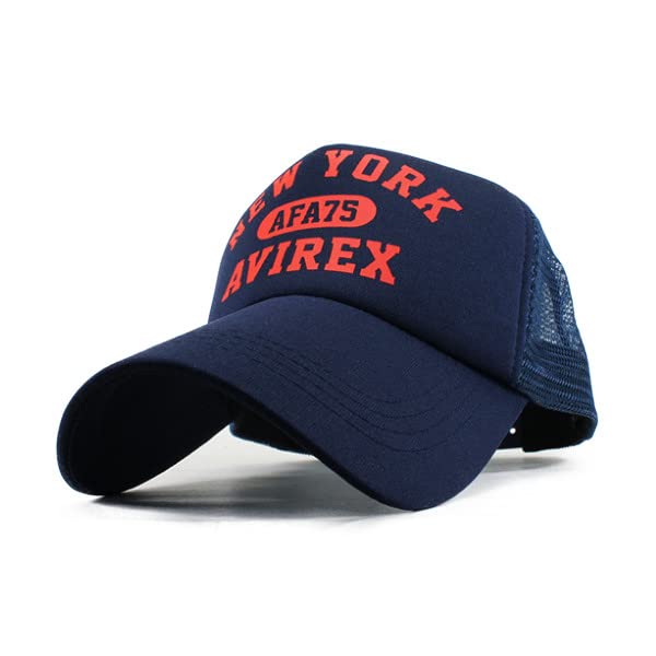 AVIREX Avirex Cap Hat Mesh Cap Assortment Popular Trend Brand Outdoor Gift Men s (AFA75/Navy)
AVIREX Avirex Cap Hat Mesh Cap Assortment Popular Trend Brand Outdoor Gift Men s (AFA75/Navy)