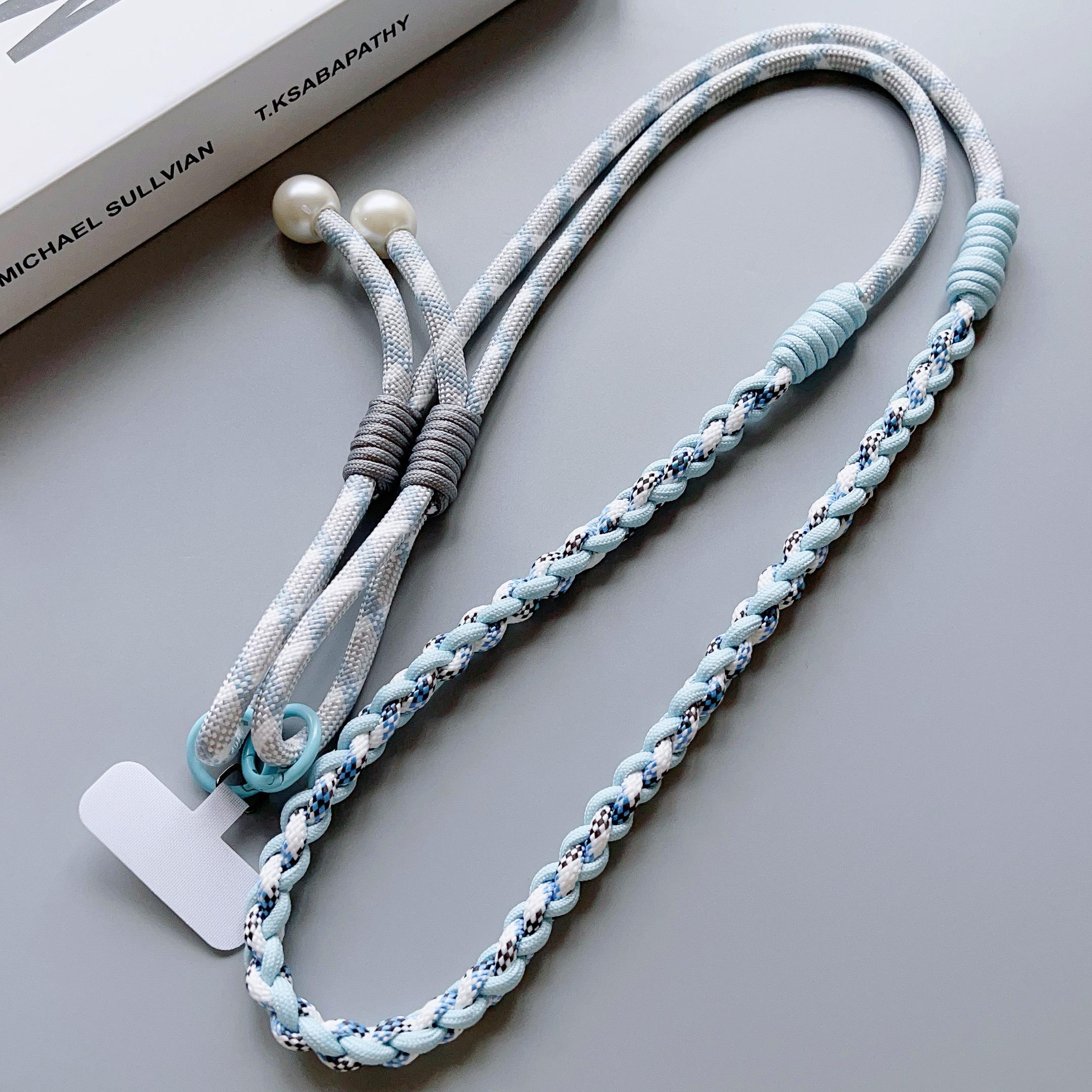 High-End Creative Two-In-One Mobile Phone Lanyard, Adjustable Diagonal Pearl Long Lanyard, Multi-Functional Anti-Loss Lanyard Polyester / Nylon
High-End Creative Two-In-One Mobile Phone Lanyard, Adjustable Diagonal Pearl Long Lanyard, Multi-Functional Anti-Loss Lanyard Polyester / Nylon