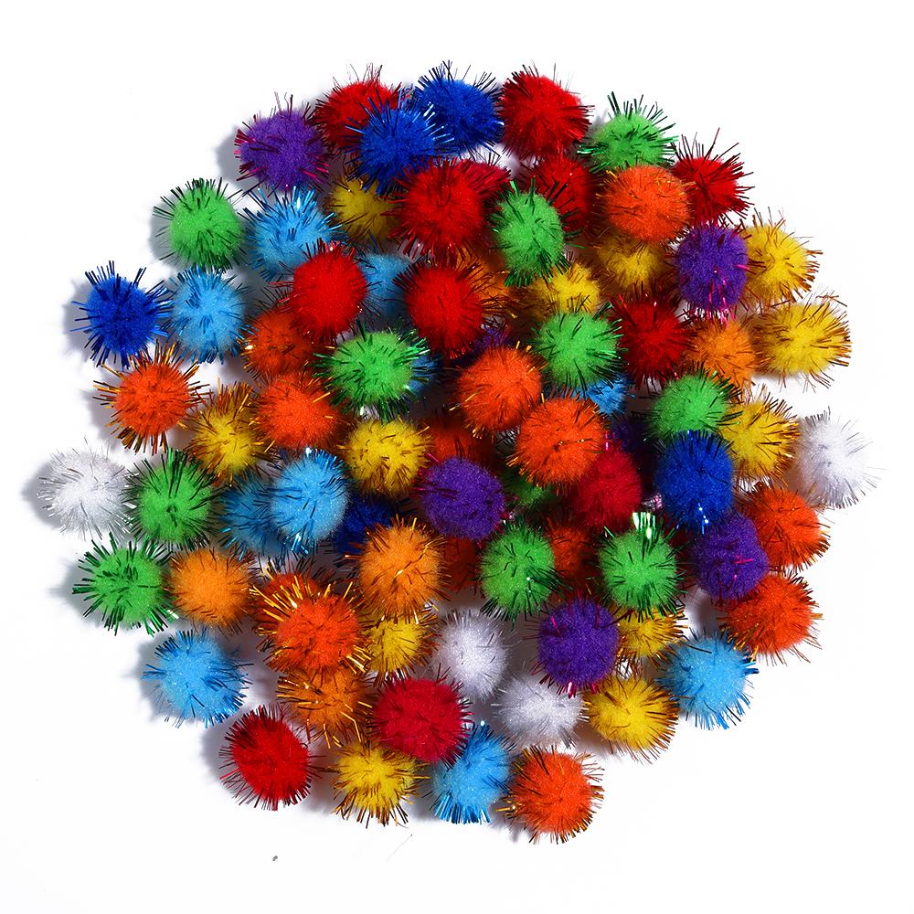 10-35g/pack 10/15/20mm Colorful Glitter Pompom Fluffy Plush Craft For DIY Christmas Decoration Kids Toys Dolls Accessories 10mm apx 190pcs
10-35g/pack 10/15/20mm Colorful Glitter Pompom Fluffy Plush Craft For DIY Christmas Decoration Kids Toys Dolls Accessories 10mm apx 190pcs