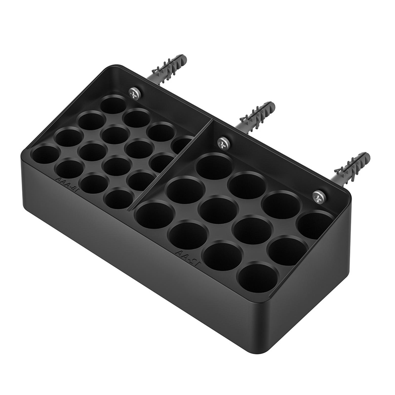 Small Battery Holder Battery Storage Box Wall Mountable with Quick Dispenser Streamlined Battery Organization 1 чорний
Small Battery Holder Battery Storage Box Wall Mountable with Quick Dispenser Streamlined Battery Organization 1 чорний