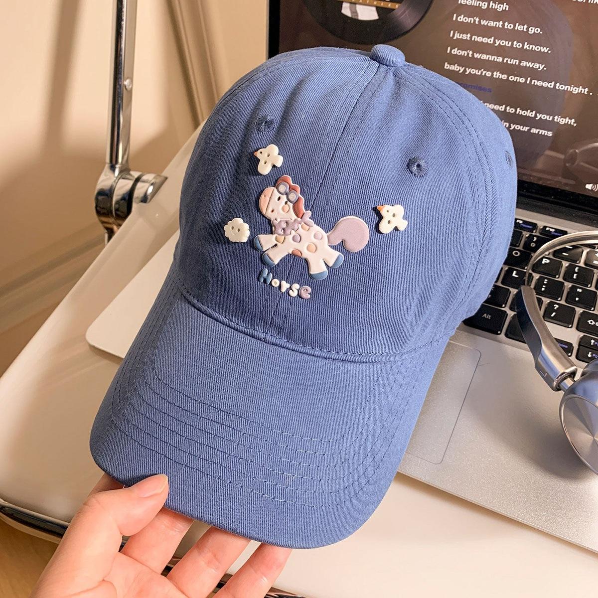 Dopamine Cute Flying Pony Baseball Hat Female 2026 Casual Versatile Head Circumference Show Face Small Duck Tongue темно-синього кольору
Dopamine Cute Flying Pony Baseball Hat Female 2026 Casual Versatile Head Circumference Show Face Small Duck Tongue темно-синього кольору