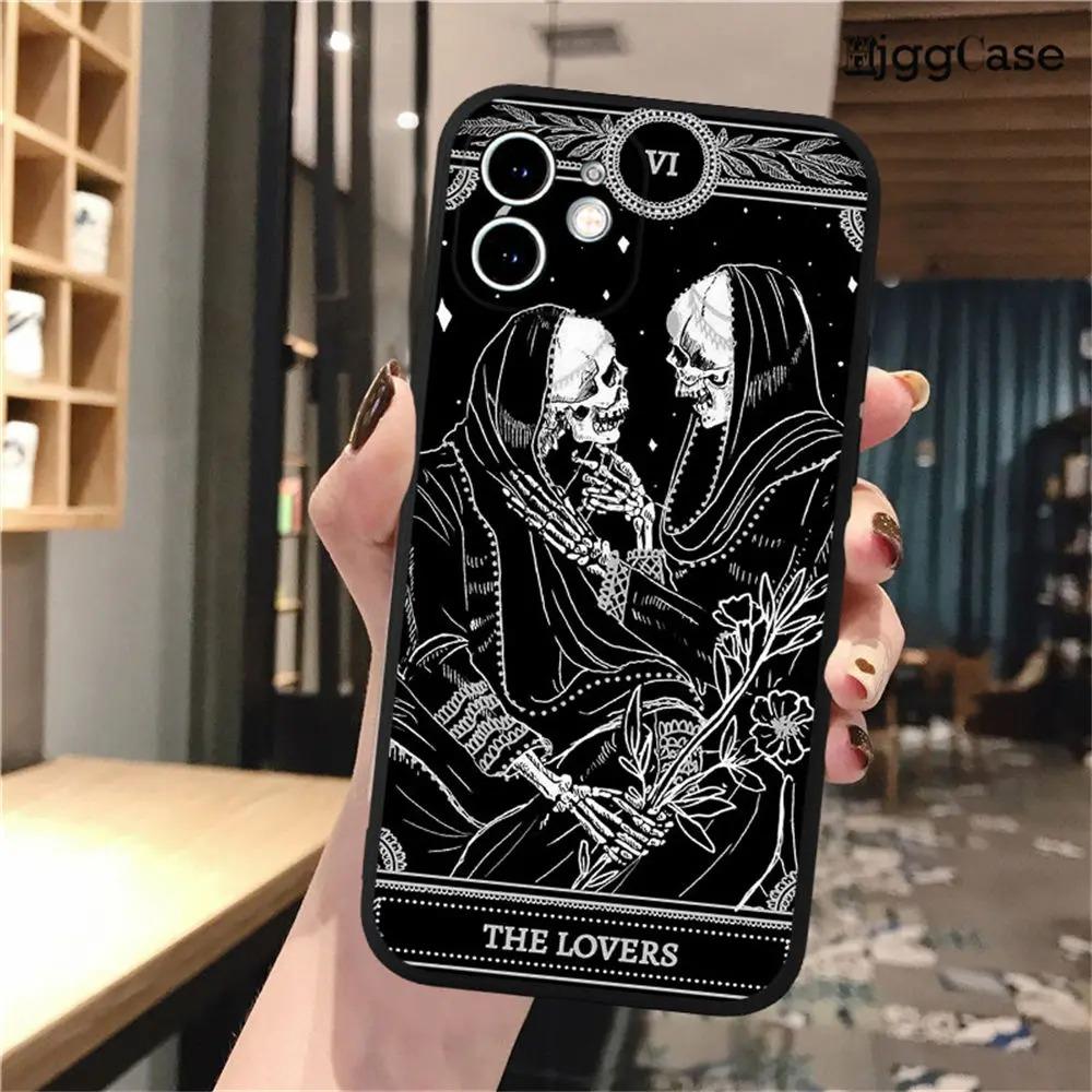 Чорний чохол для телефону для iPhone 16 15 14 13 12 11 Pro Max XS X XR 7 8 SE Косарка Череп Скелет М який силіконовий чохол iPhone 16 Plus
Чорний чохол для телефону для iPhone 16 15 14 13 12 11 Pro Max XS X XR 7 8 SE Косарка Череп Скелет М який силіконовий чохол iPhone 16 Plus