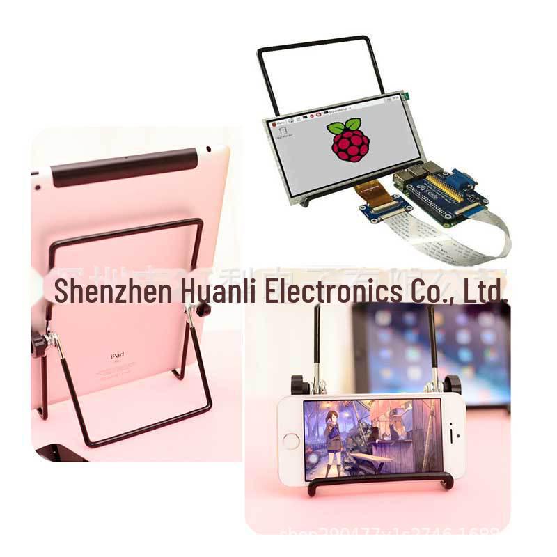 Universal Iron Frame Holder for Raspberry Pi LCD, Tablet, iPad, Mobile, Zero W, 3B+ Small
Universal Iron Frame Holder for Raspberry Pi LCD, Tablet, iPad, Mobile, Zero W, 3B+ Small