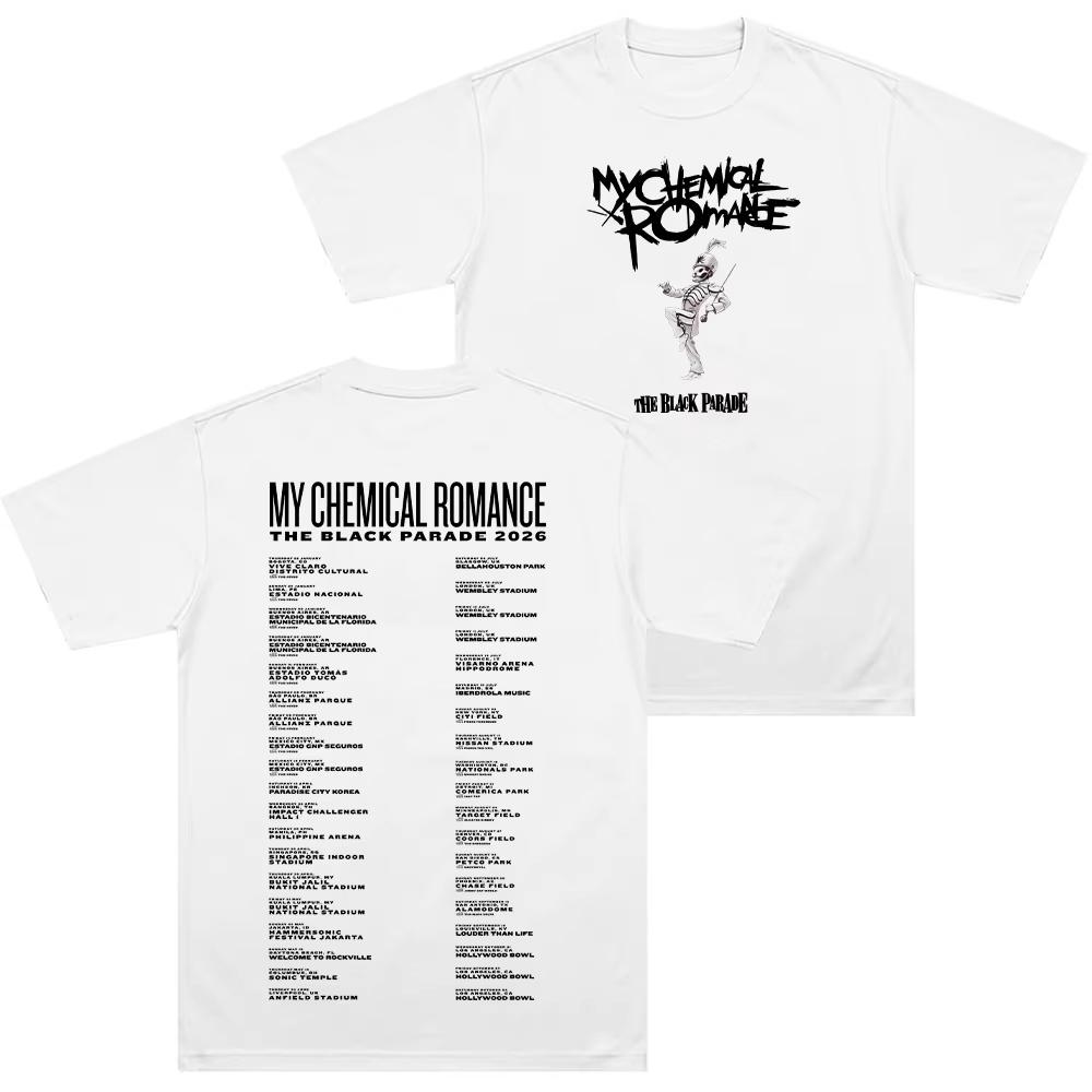 The Black Parade 2026 Tour T Shirt Rock Band My Chemical Romance Cotton Comfortable Clothes Women Men Trendy Graphic Tees Casual S
The Black Parade 2026 Tour T Shirt Rock Band My Chemical Romance Cotton Comfortable Clothes Women Men Trendy Graphic Tees Casual S