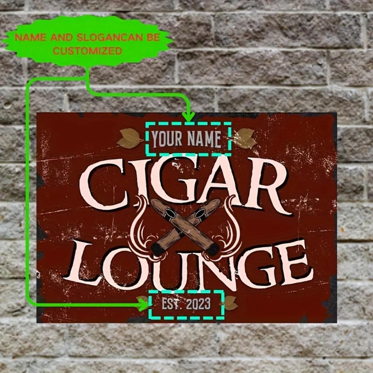 Personalized Vintage Metal Wall Art Sign Man Cave Cigar Lounge Decor For Bar Cafe Indoor білий
Personalized Vintage Metal Wall Art Sign Man Cave Cigar Lounge Decor For Bar Cafe Indoor білий