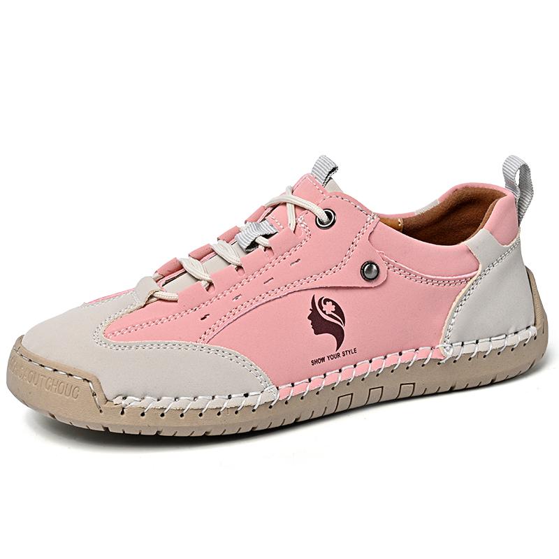 Large Size 43 Handmade Split Leather Casual Leather Shoes Women Loafers Comfortable Driving Shoe Moccasins Women Flats Shoes 43 рожевий
Large Size 43 Handmade Split Leather Casual Leather Shoes Women Loafers Comfortable Driving Shoe Moccasins Women Flats Shoes 43 рожевий