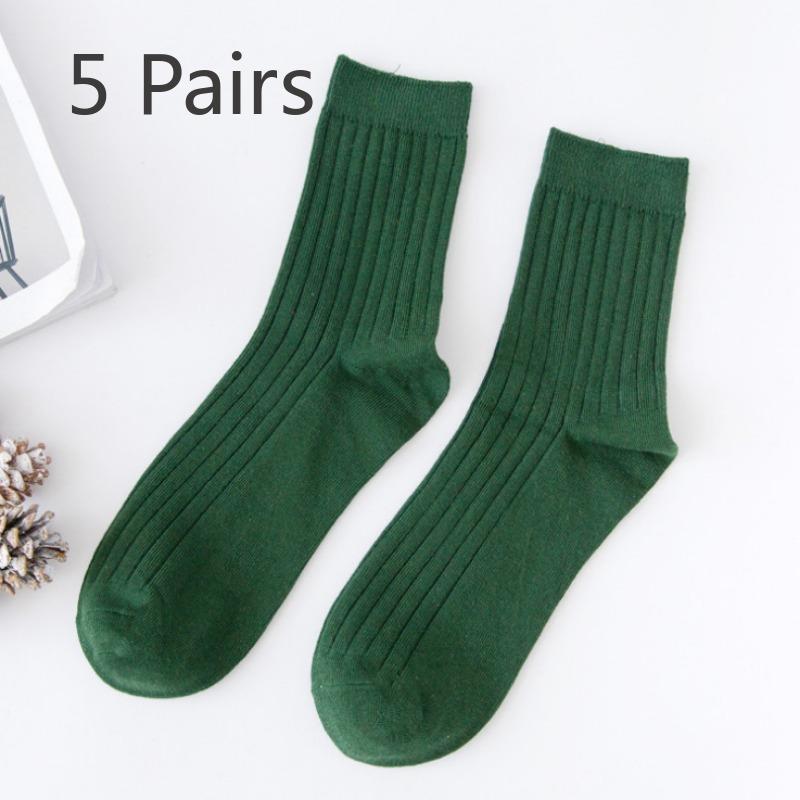 5 Pairs of Men s Spring and Summer New Fashion Pure Color Thin Style Sweat Absorbing Breathable College Wind Tube Socks 5 Pairs армія зелений колір
5 Pairs of Men s Spring and Summer New Fashion Pure Color Thin Style Sweat Absorbing Breathable College Wind Tube Socks 5 Pairs армія зелений колір