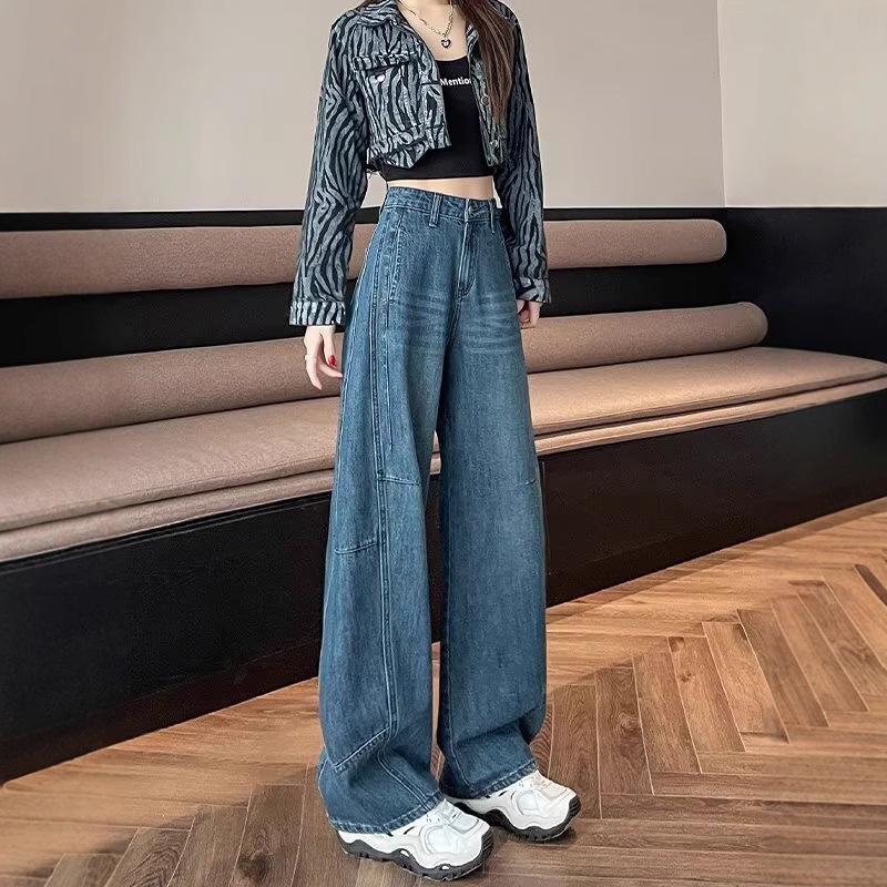 Women s Retro Blue Patchwork Scimitar Jeans - Light Luxury Long Pants for Spring/Summer Fashion 3XL
Women s Retro Blue Patchwork Scimitar Jeans - Light Luxury Long Pants for Spring/Summer Fashion 3XL