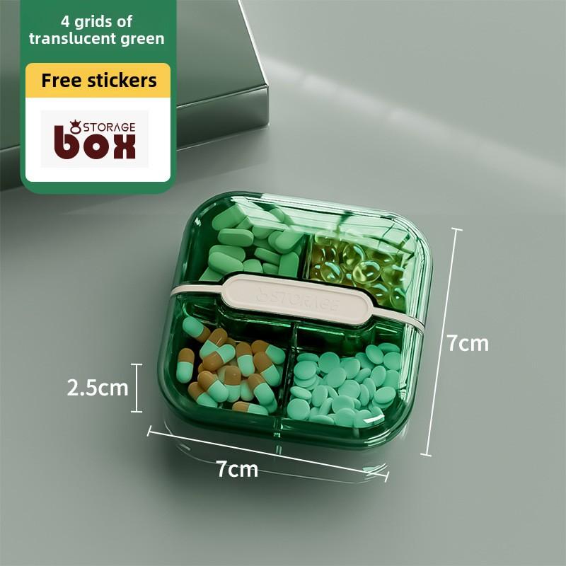 Портативный органайзер для таблеток – Мини-дорожный контейнер для хранения лекарств с герметичными, влагозащищенными отделениями для ежедневного приема лекарств
Портативный органайзер для таблеток – Мини-дорожный контейнер для хранения лекарств с герметичными, влагозащищенными отделениями для ежедневного приема лекарств