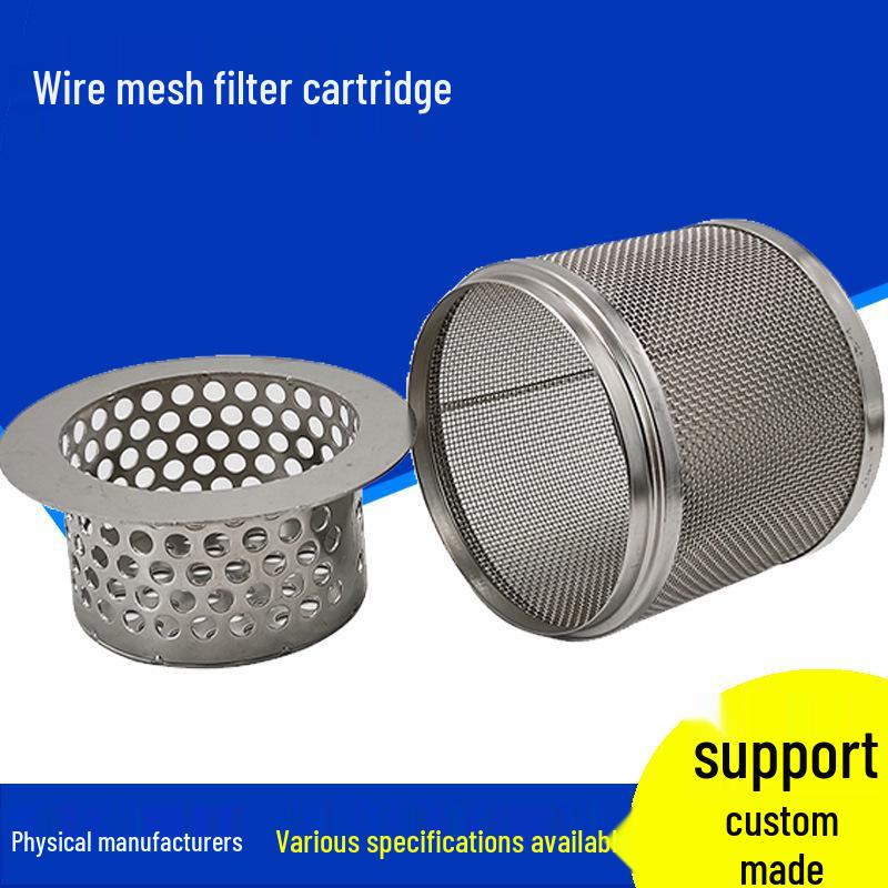Stainless Steel Wire Mesh Filter Cartridge for Metal Valve Pipe
Stainless Steel Wire Mesh Filter Cartridge for Metal Valve Pipe