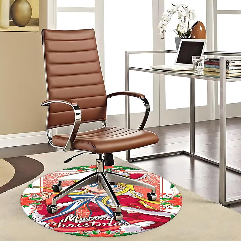 1pc Christmas Sailor Moon Anime Round Carpet - Office Chair Mat, Non-Slip Rug for Home Decor, Living Room, Bedroom, Game Room, Dormitory, Holiday Gift 80cm by 80cm
1pc Christmas Sailor Moon Anime Round Carpet - Office Chair Mat, Non-Slip Rug for Home Decor, Living Room, Bedroom, Game Room, Dormitory, Holiday Gift 80cm by 80cm