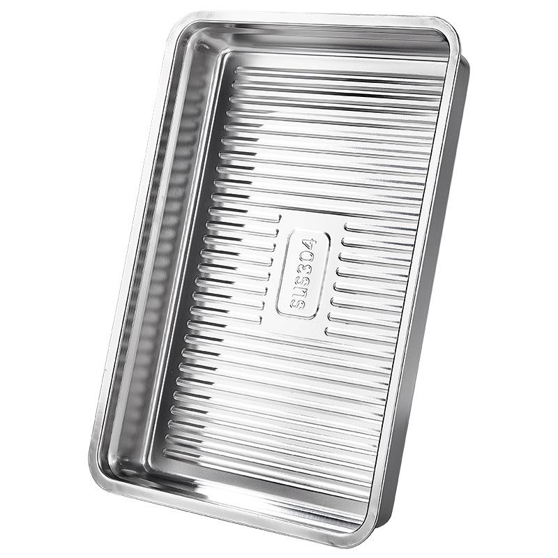 Stainless Steel Large-Capacity Dumpling Storage Box with Dust Cover Tray for Freshness Natural Color
Stainless Steel Large-Capacity Dumpling Storage Box with Dust Cover Tray for Freshness Natural Color