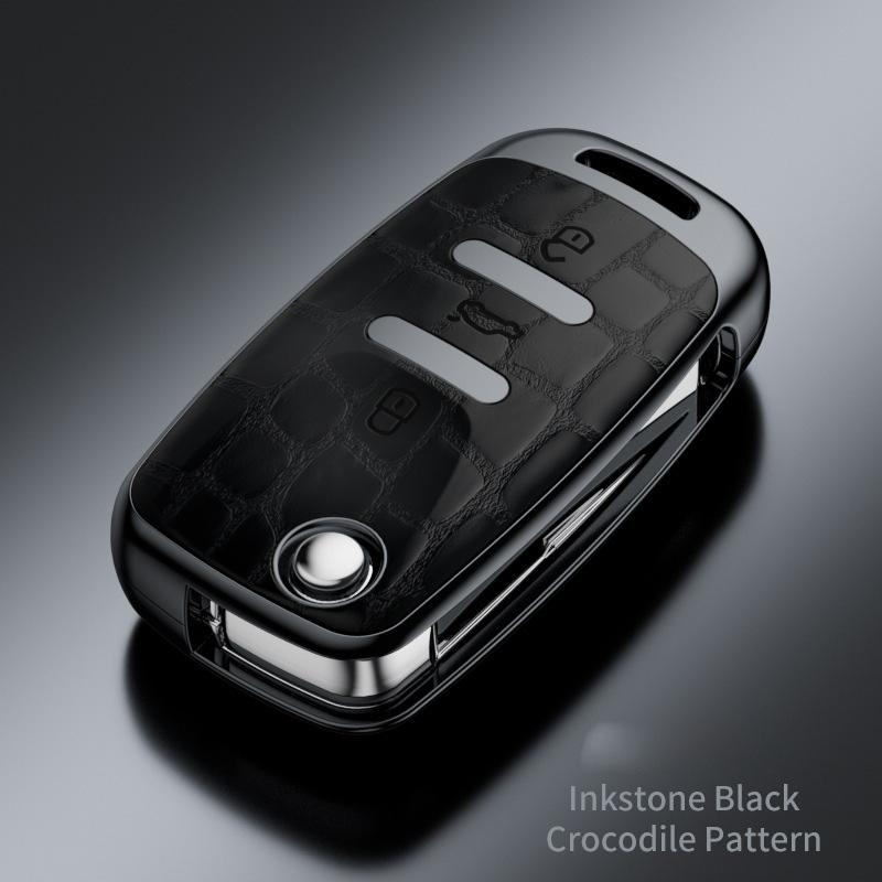 Fashion Croc-Pattern Car Key Case Cover Suitable for Volkswagen Sagitar, Tiguan L, Lavida, Santana, Bora, Tayron, Passat. Car чорний
Fashion Croc-Pattern Car Key Case Cover Suitable for Volkswagen Sagitar, Tiguan L, Lavida, Santana, Bora, Tayron, Passat. Car чорний