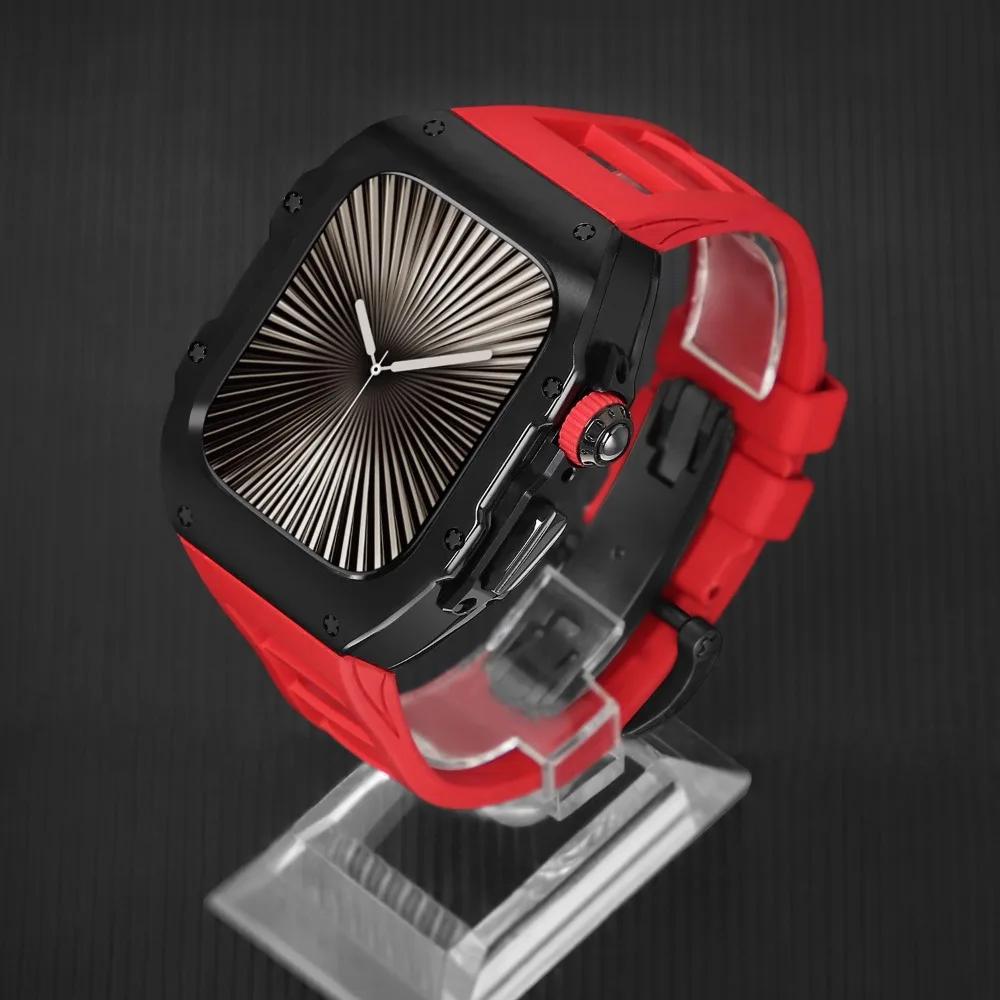 Набір ремінців з нержавіючої сталі+фторкаучуку для Apple Watch Ultra 3 2 1 49 мм Розкішний комплект для модифікації для iwatch Серії 11 10 46 мм 42 мм Ultra 3 2 1 49mm
Набір ремінців з нержавіючої сталі+фторкаучуку для Apple Watch Ultra 3 2 1 49 мм Розкішний комплект для модифікації для iwatch Серії 11 10 46 мм 42 мм Ultra 3 2 1 49mm