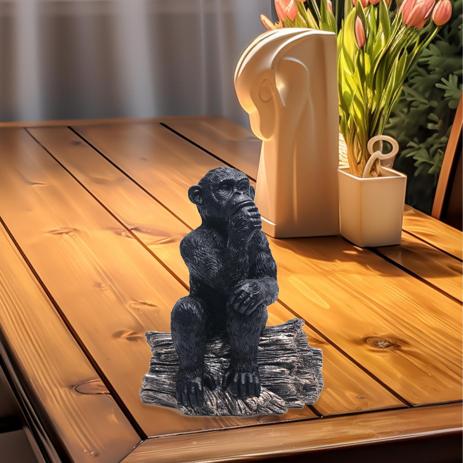 Statue Resin Figurine Novelty Art Craft Modern Collection Desktop Ornament Animal Sculpture for
Statue Resin Figurine Novelty Art Craft Modern Collection Desktop Ornament Animal Sculpture for