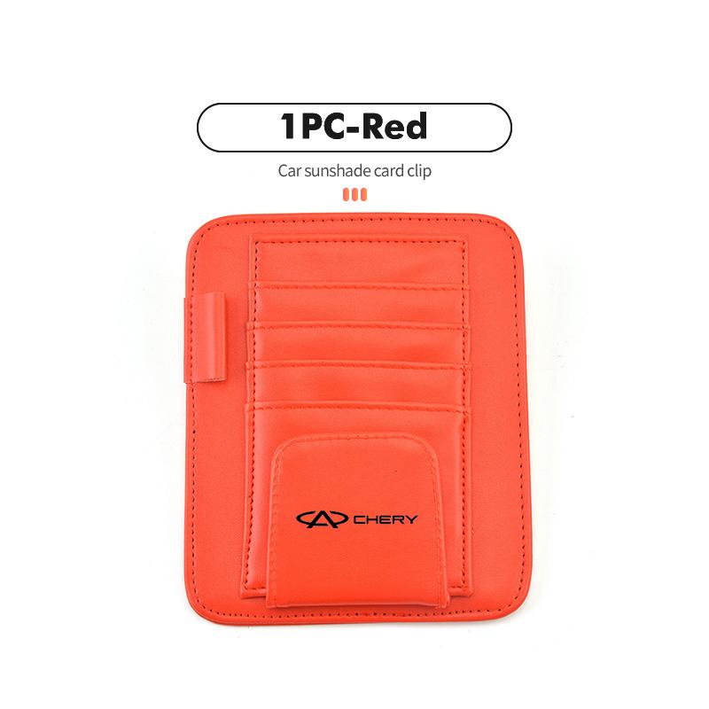 For Chery Car Sun Visor Card Holder Multifunction Storage Bag Glasses Tickets Clip Accessories Fulwin QQ TIGGO 2 3 4 5 7 Pro 8
For Chery Car Sun Visor Card Holder Multifunction Storage Bag Glasses Tickets Clip Accessories Fulwin QQ TIGGO 2 3 4 5 7 Pro 8