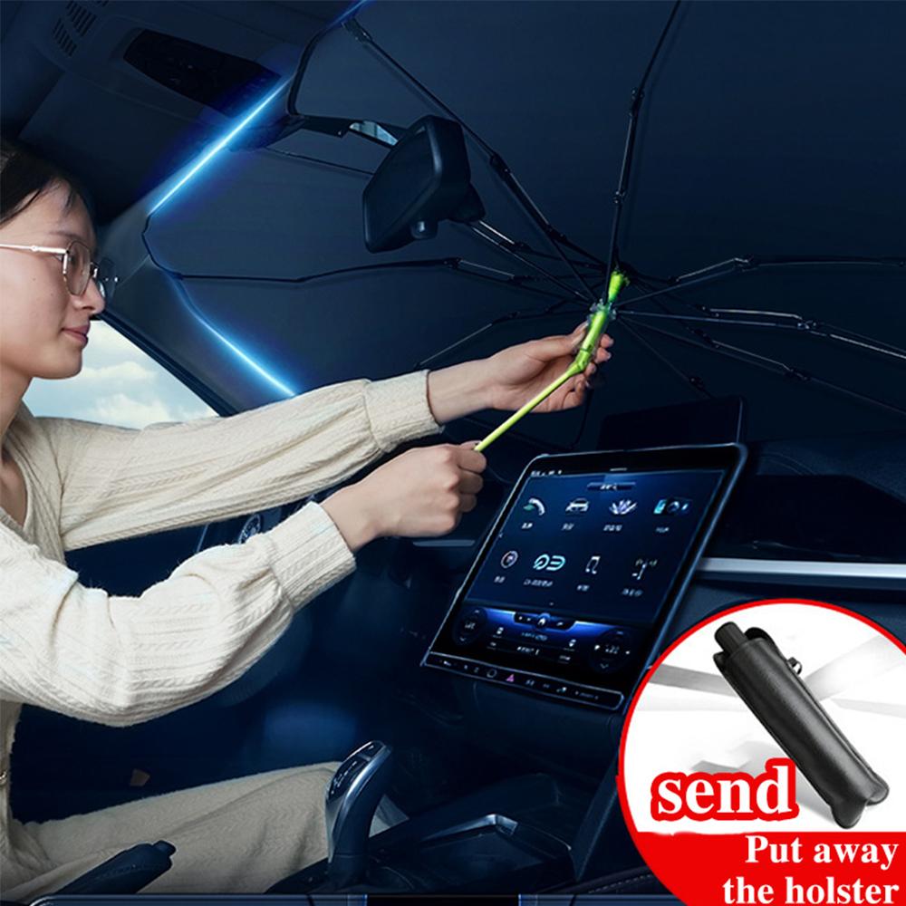 2 в 1 автомобильный солнцезащитный козырек, автомобильный солнцезащитный козырек, зонтик от солнца, летняя внутренняя защита лобового стекла с аварийной безопасностью 
2 в 1 автомобильный солнцезащитный козырек, автомобильный солнцезащитный козырек, зонтик от солнца, летняя внутренняя защита лобового стекла с аварийной безопасностью