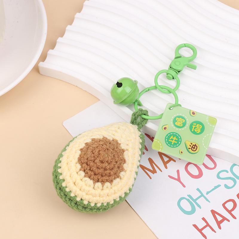 Avocado Woolen Hook Weaving Fruit Pendant Key Chain For Teacher Symbolic Gift Companion Hand Gift Accessories Gift
Avocado Woolen Hook Weaving Fruit Pendant Key Chain For Teacher Symbolic Gift Companion Hand Gift Accessories Gift
