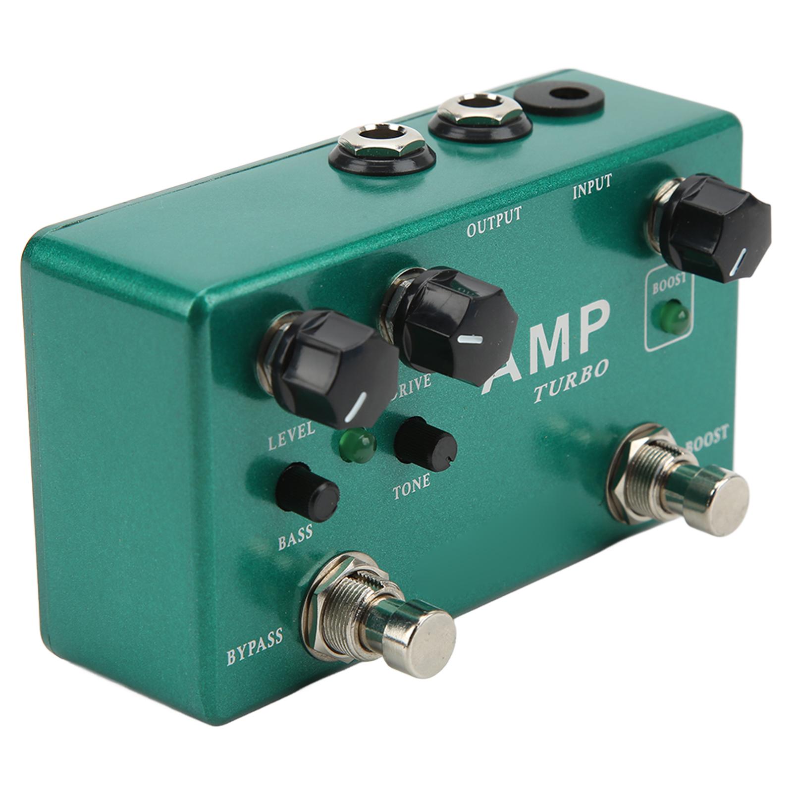 Overdrive Boost Effect Pedal Metal Multifunctional 2 in 1 Guitar Pedals with True Bypass
Overdrive Boost Effect Pedal Metal Multifunctional 2 in 1 Guitar Pedals with True Bypass