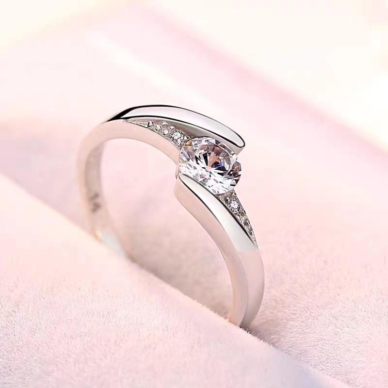 Minimalist Closed Band Diamond Ring For Women Stylish Niche Classic Wedding Engagement Ring Elegant Jewelry Gift No. 11 білий
Minimalist Closed Band Diamond Ring For Women Stylish Niche Classic Wedding Engagement Ring Elegant Jewelry Gift No. 11 білий