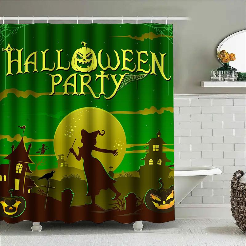 1Pchalloween Witch Haunted House Waterproof Bathroom Shower Curtain For Girls Kids Room Decor W60H190(CM)-1 Pcs
1Pchalloween Witch Haunted House Waterproof Bathroom Shower Curtain For Girls Kids Room Decor W60H190(CM)-1 Pcs