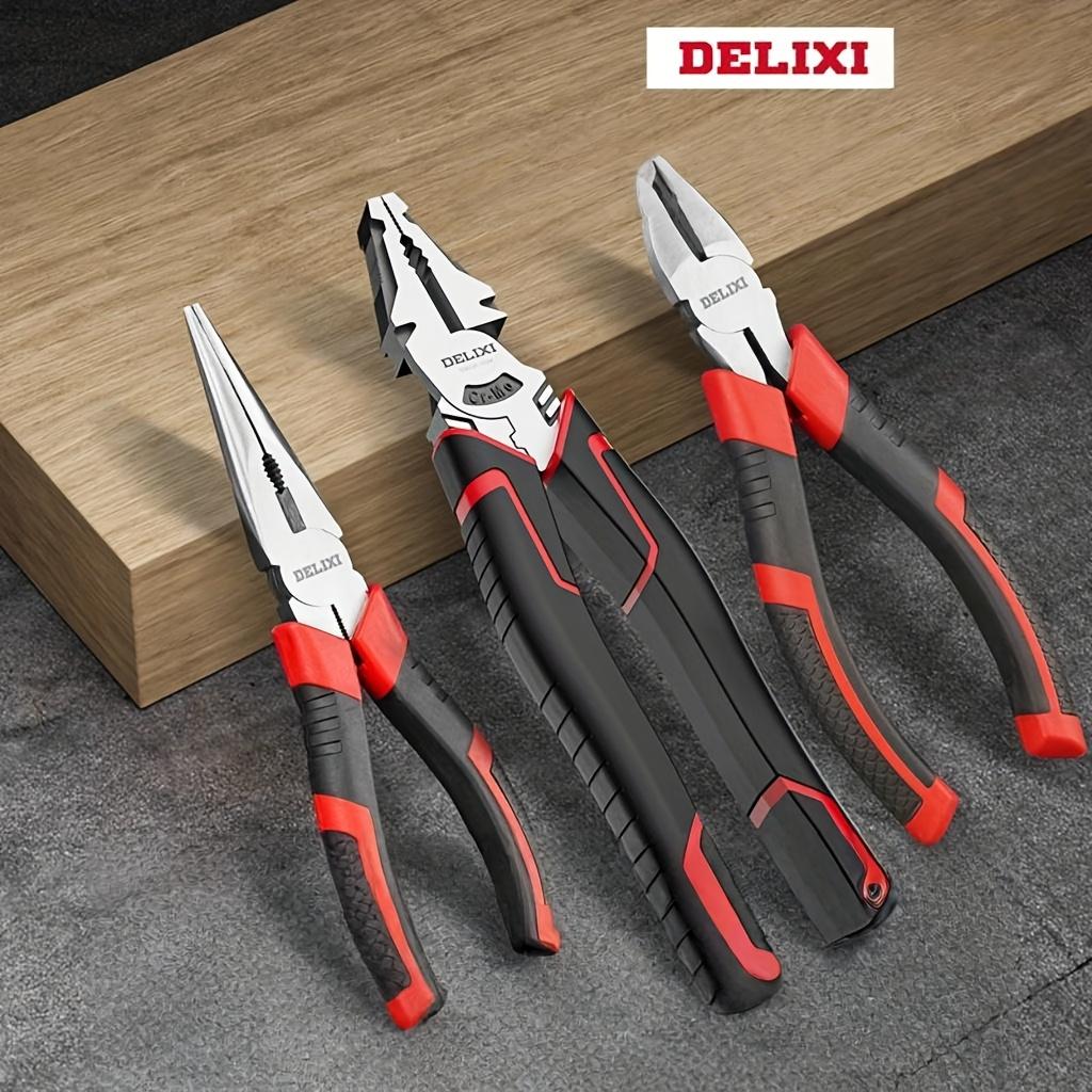 Damaly,Alloy Steel Tiger Pliers 3pcs Set, New Upgraded Labor-Saving Version, Inclusive of Multifunctional Steel Wire Pliers світло-синій колір
Damaly,Alloy Steel Tiger Pliers 3pcs Set, New Upgraded Labor-Saving Version, Inclusive of Multifunctional Steel Wire Pliers світло-синій колір
