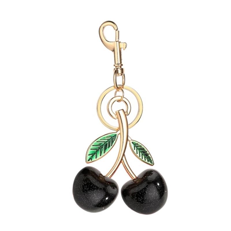 Glitter Cherry Bag Accessory Fashion Keychain Alloy Resin Texture Cherry Keyrings Suitable for Party and Casual Outfits чёрный
Glitter Cherry Bag Accessory Fashion Keychain Alloy Resin Texture Cherry Keyrings Suitable for Party and Casual Outfits чёрный