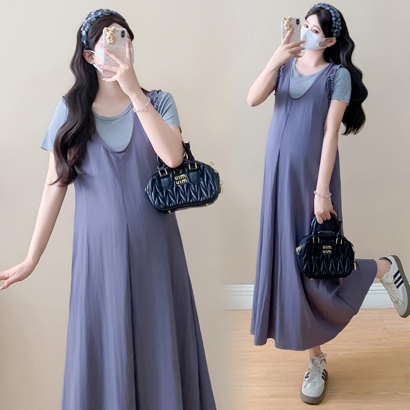 Korean Maternity Long Skirt Set - Loose, Slimming, Simple Commute Wear 2XL
Korean Maternity Long Skirt Set - Loose, Slimming, Simple Commute Wear 2XL