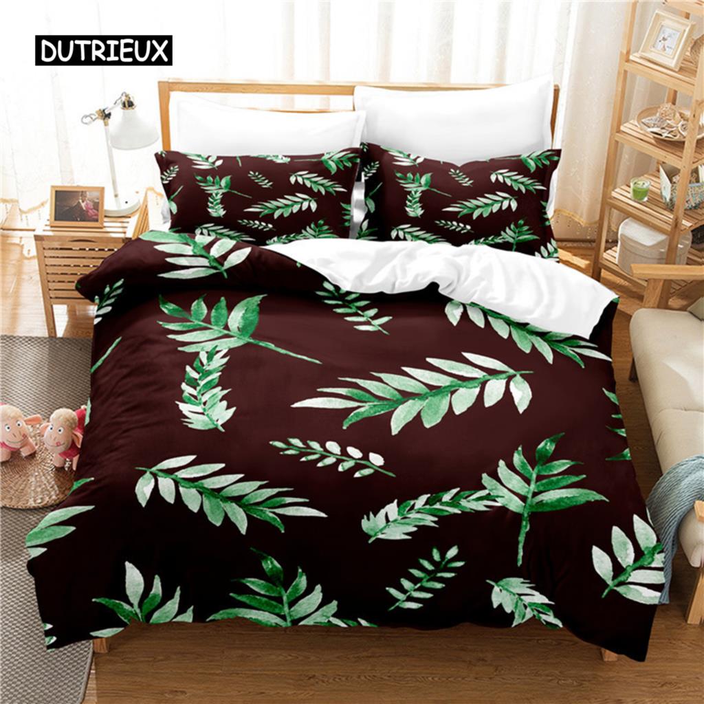Long Leaves Bedding Set Duvet Cover Set 3d Bedding Digital Printing Bed Linen Queen Size Bedding Set Fashion Design EU single(135x200cm)
Long Leaves Bedding Set Duvet Cover Set 3d Bedding Digital Printing Bed Linen Queen Size Bedding Set Fashion Design EU single(135x200cm)