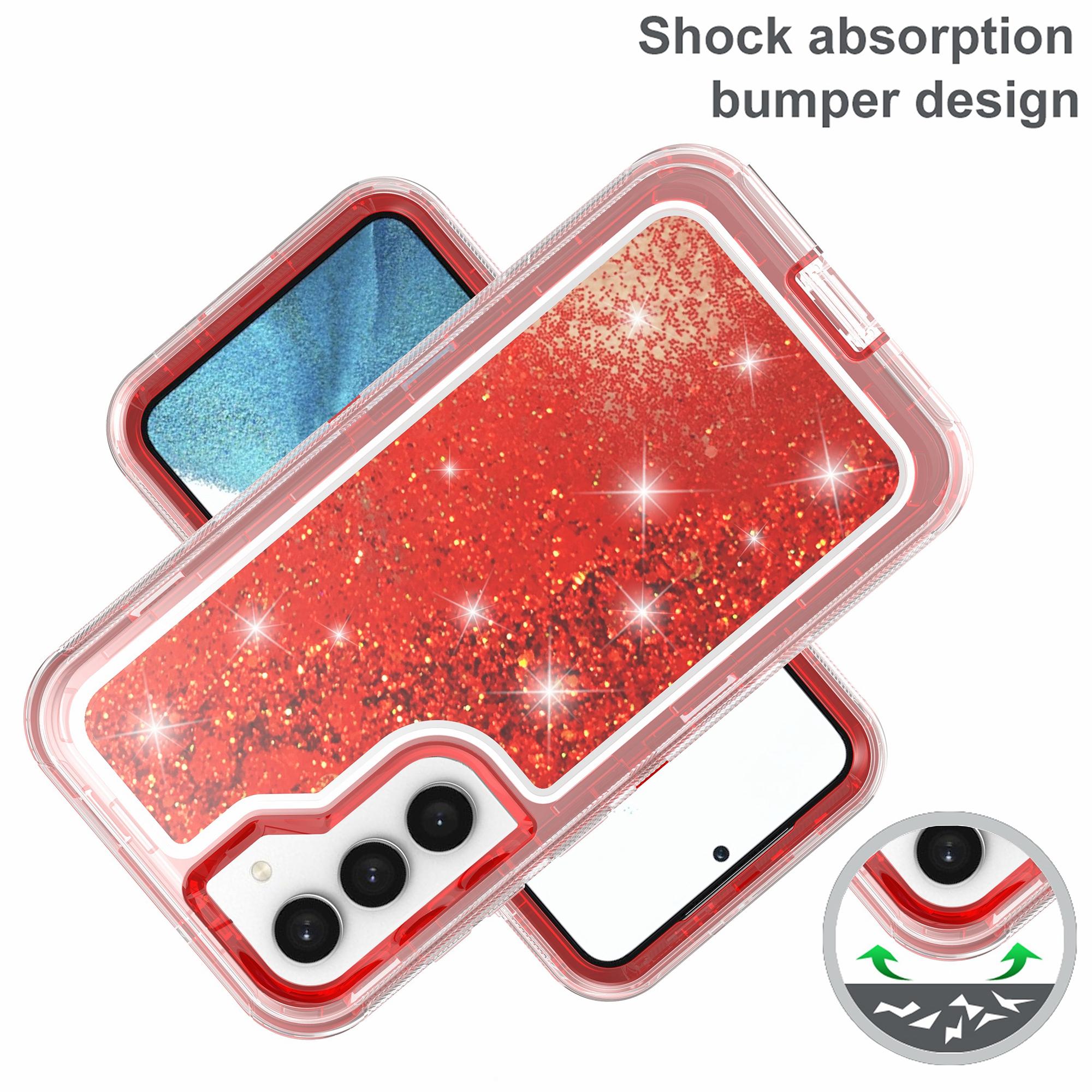 For Samsung Galaxy S23 Case Shockproof Detachable 2 In 1 TPU+PC Quicksand Phone Cover Rose Gold
For Samsung Galaxy S23 Case Shockproof Detachable 2 In 1 TPU+PC Quicksand Phone Cover Rose Gold