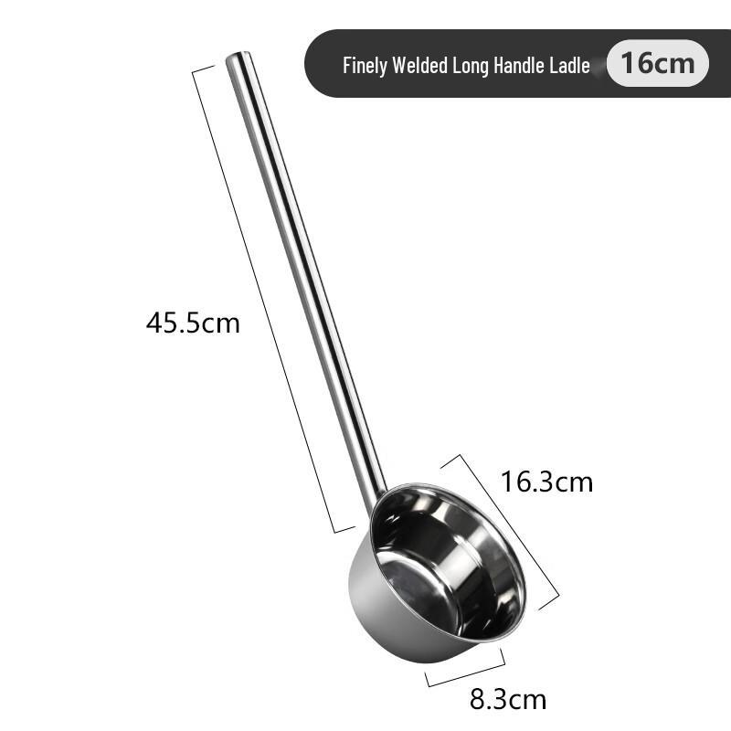 Stainless Steel Long Handle Water Ladle Set
Stainless Steel Long Handle Water Ladle Set