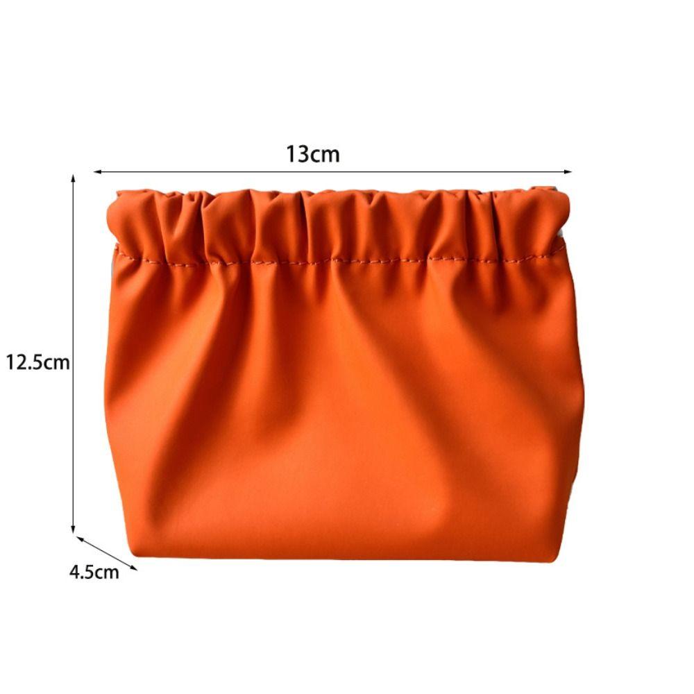 Korean Style Leaf Spring Bag Solid Color Cosmetic Bag Portable Small Item Bags Outdoor оранжевый
Korean Style Leaf Spring Bag Solid Color Cosmetic Bag Portable Small Item Bags Outdoor оранжевый