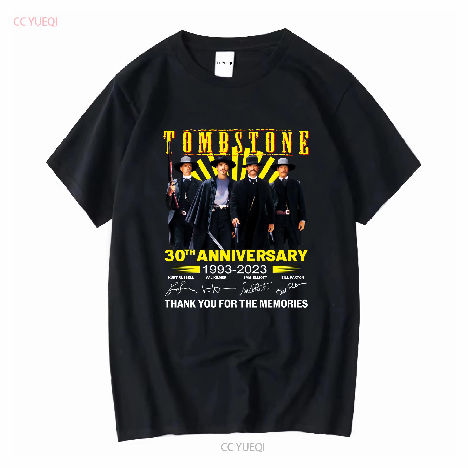 30th Anniversary 1993 2023 TOMBSTONE Thank You for the memories T shirt long or short sleeves vintage Washed Soft Stylish 4XL
30th Anniversary 1993 2023 TOMBSTONE Thank You for the memories T shirt long or short sleeves vintage Washed Soft Stylish 4XL