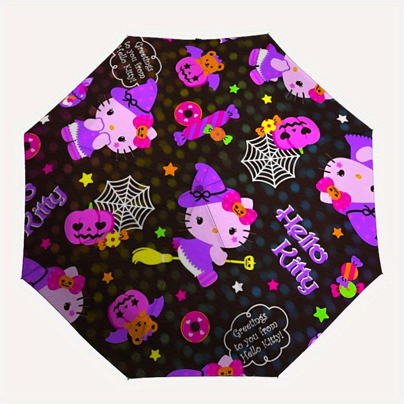 1pc Halloween Hello Kitty Automatic Cute Umbrella 8-Bone Design Compact Gear for Outdoor Travel, Perfect Helloween Chrismas Gift for Friends or Family
1pc Halloween Hello Kitty Automatic Cute Umbrella 8-Bone Design Compact Gear for Outdoor Travel, Perfect Helloween Chrismas Gift for Friends or Family