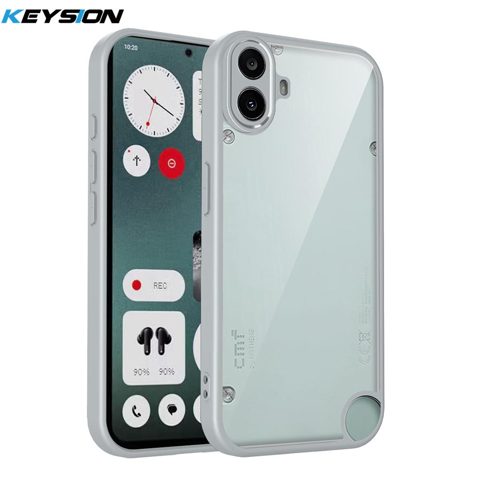KEYSION Transparent Case for Nothing CMF Phone 2 Pro 1 Soft Silicone+PC Clear Shockproof Phone Back Cover for CMF Phone 1 2 Pro for CMF Phone 1 серый
KEYSION Transparent Case for Nothing CMF Phone 2 Pro 1 Soft Silicone+PC Clear Shockproof Phone Back Cover for CMF Phone 1 2 Pro for CMF Phone 1 серый