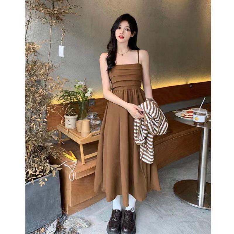 Autumn Retro French Dress: Waist-Cinching Two-Piece Camisole Set for Women S (75-95 cm bust)
Autumn Retro French Dress: Waist-Cinching Two-Piece Camisole Set for Women S (75-95 cm bust)