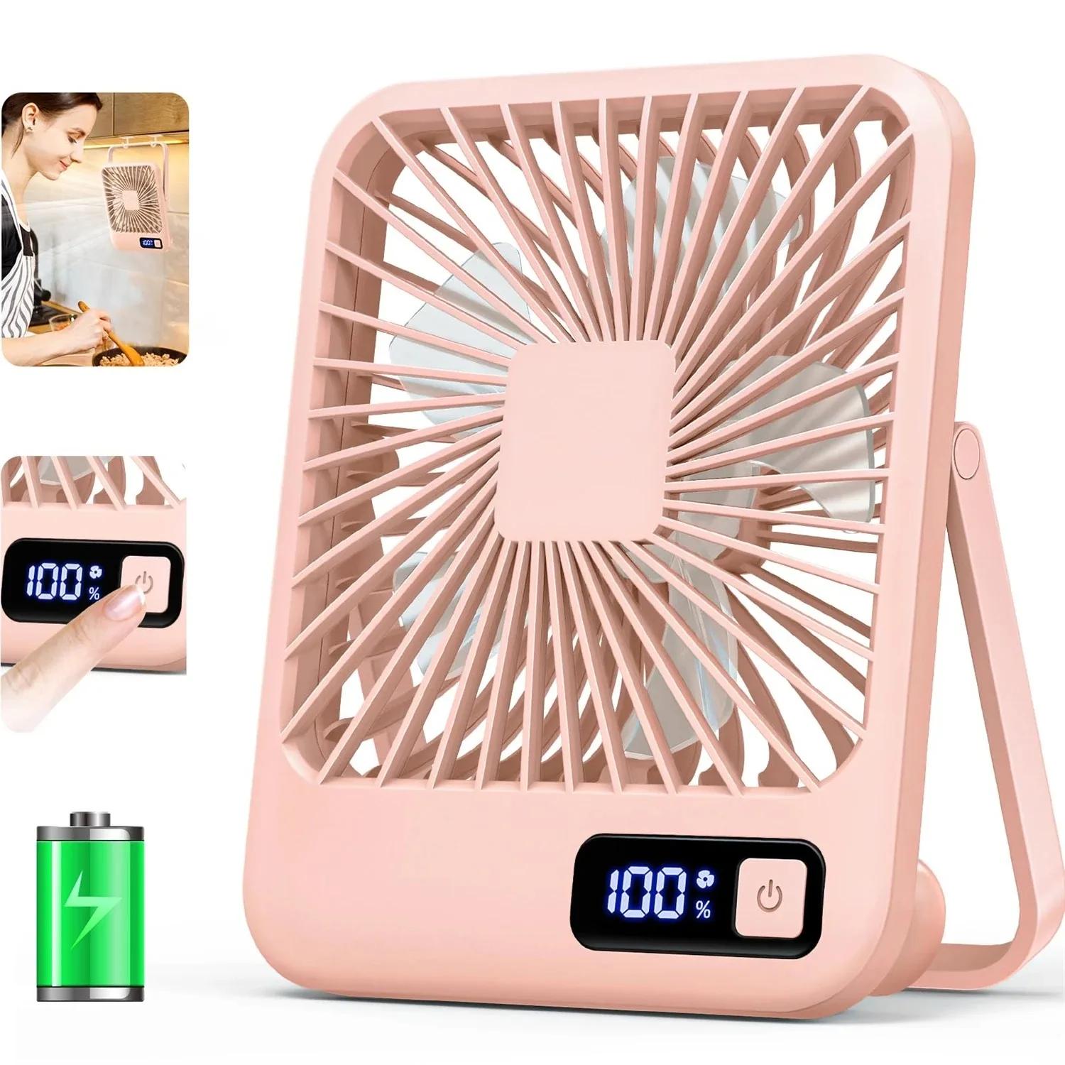 Portable USB Rechargeable Desk Fan – 180° Tilt Folding Personal Fan, 5 Speeds, Ultra Quiet with Power Display рожевий
Portable USB Rechargeable Desk Fan – 180° Tilt Folding Personal Fan, 5 Speeds, Ultra Quiet with Power Display рожевий