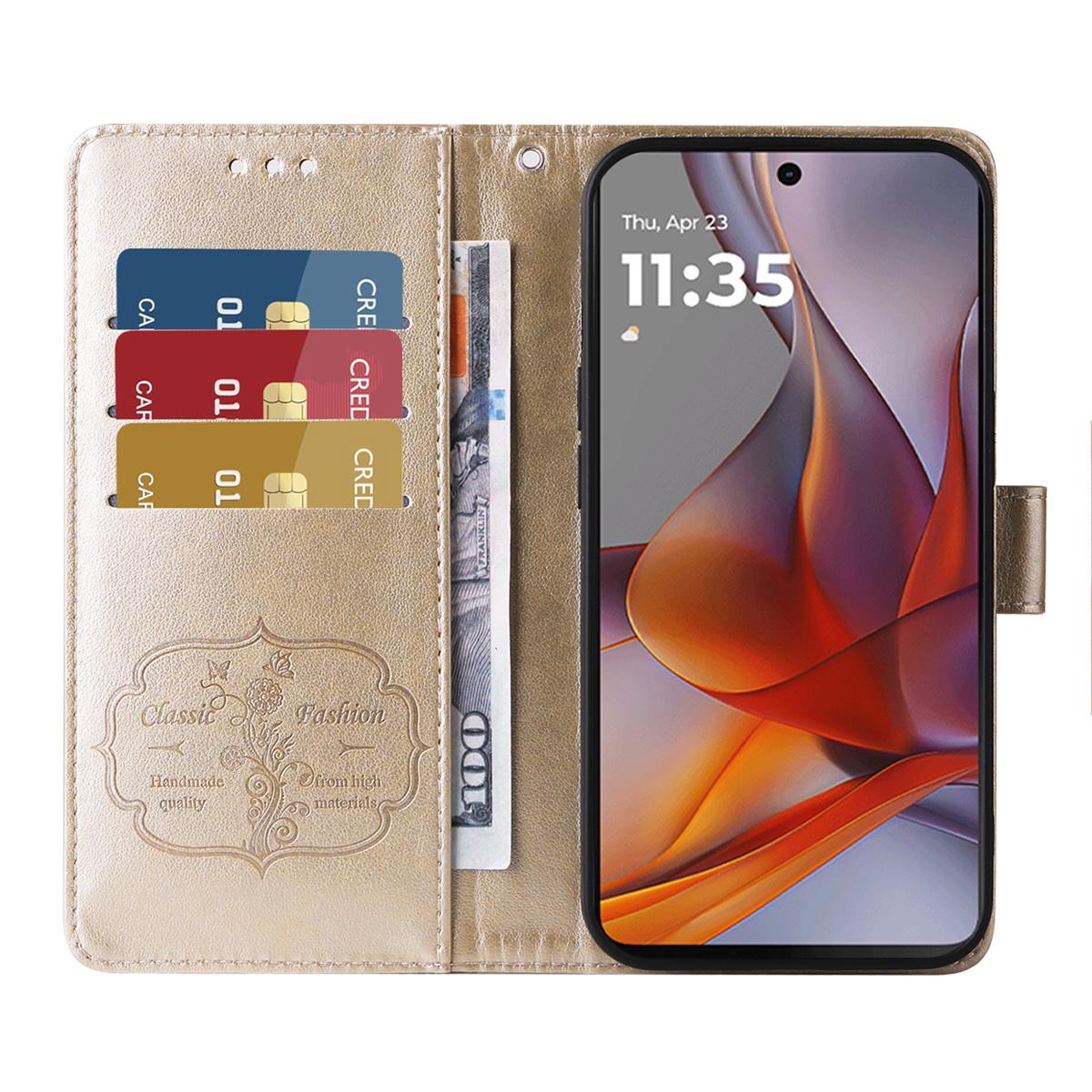 For Motorola Moto G75 5G Leather Case Butterfly Floral Imprint Wallet Stand Cover Gold
For Motorola Moto G75 5G Leather Case Butterfly Floral Imprint Wallet Stand Cover Gold