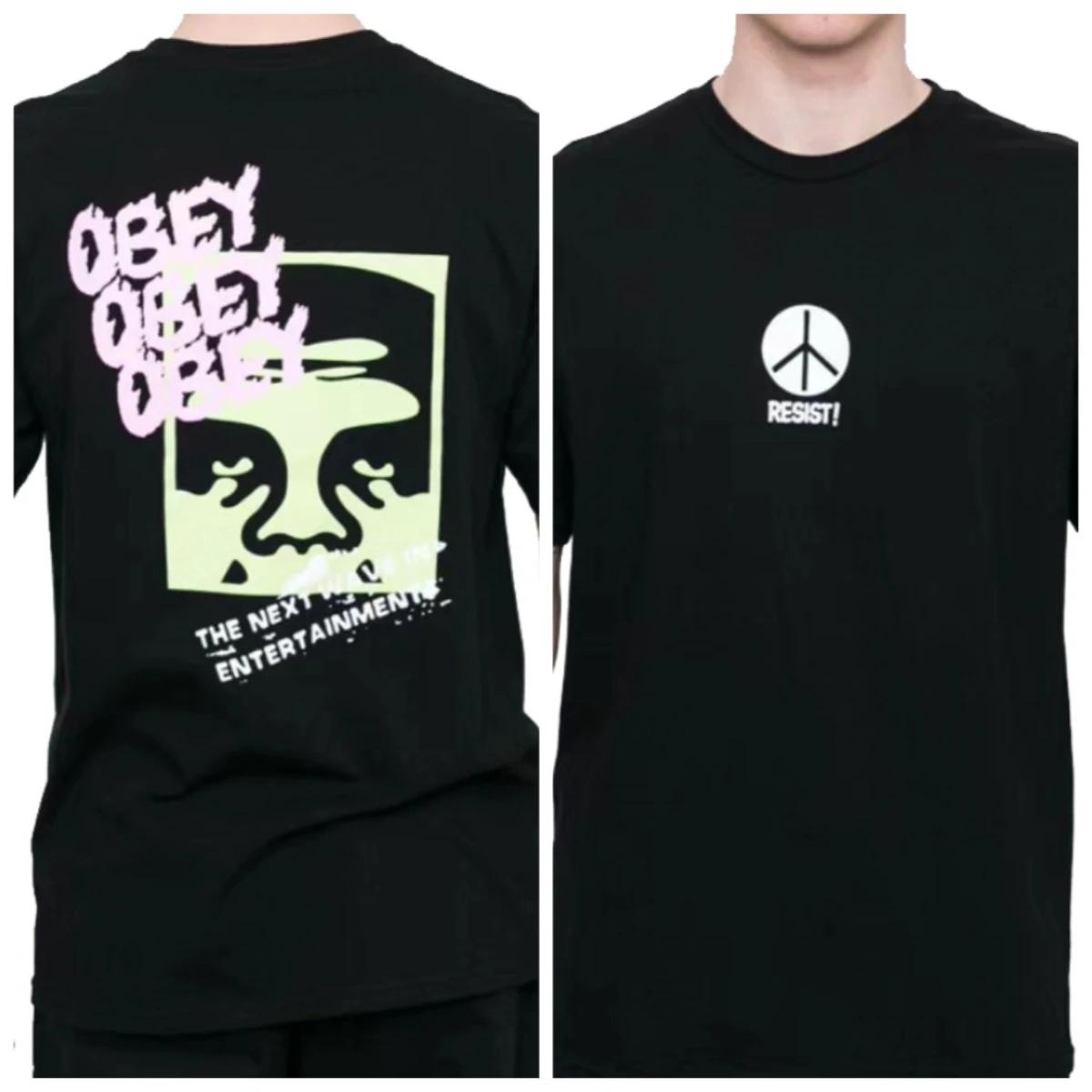 2025 Новая высококачественная OBEY Простой стиль масляной живописи Нишевая красота Тренд Мужская и женская Чистая Свободная футболка с коротким рукавом#Цвет XXXXXL чёрный
2025 Новая высококачественная OBEY Простой стиль масляной живописи Нишевая красота Тренд Мужская и женская Чистая Свободная футболка с коротким рукавом#Цвет XXXXXL чёрный