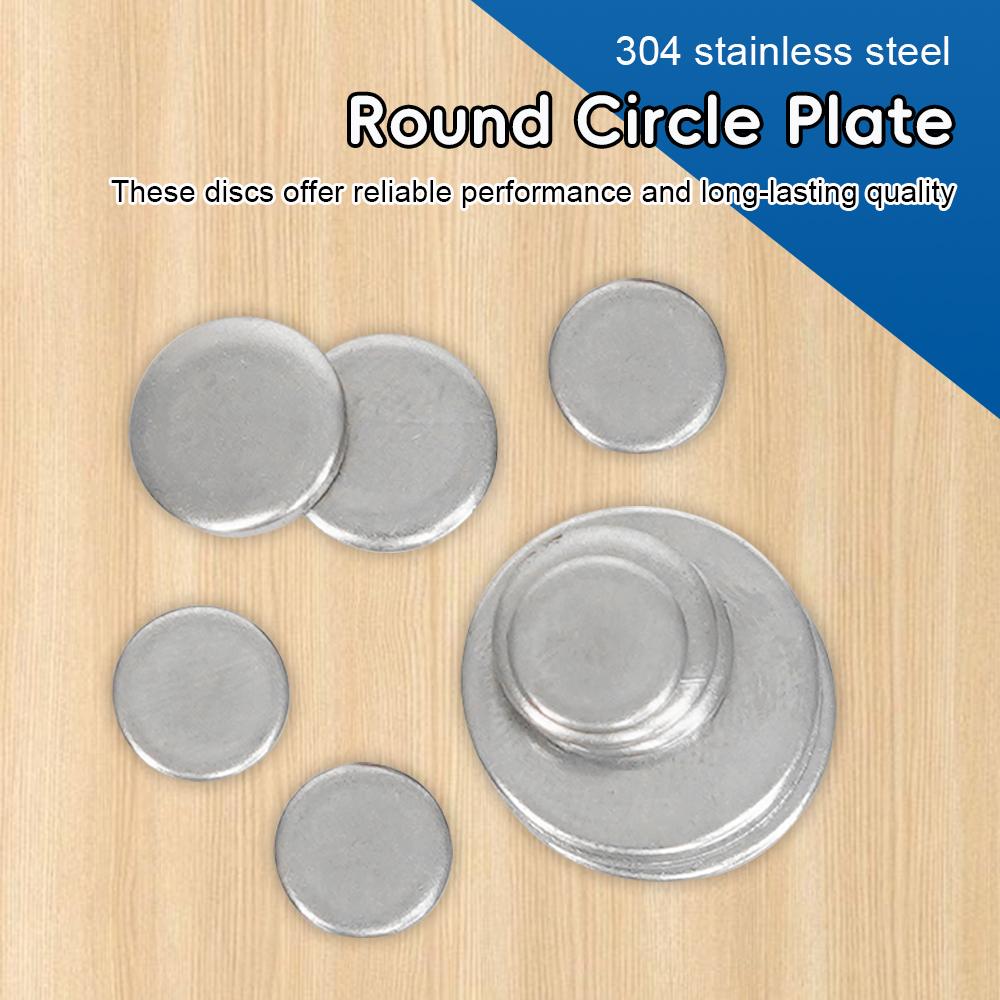 NINDEJIN 1-20pcs Solid Flat Round Disc 304 Stainless Steel 6-65mm Metal Plate Circular Sheet Flat Pad Washer without Hole OD7x1mm 20pcs
NINDEJIN 1-20pcs Solid Flat Round Disc 304 Stainless Steel 6-65mm Metal Plate Circular Sheet Flat Pad Washer without Hole OD7x1mm 20pcs