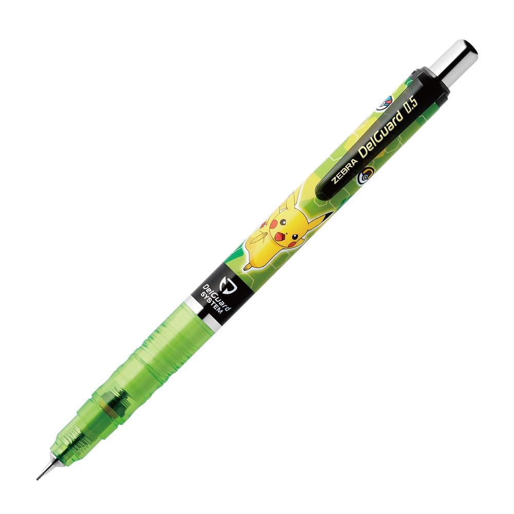 Карандаш механический Zebra Delguard Pokemon Pikachu светло-зеленый 0,5 мм P-MA85-PO-LG
Карандаш механический Zebra Delguard Pokemon Pikachu светло-зеленый 0,5 мм P-MA85-PO-LG