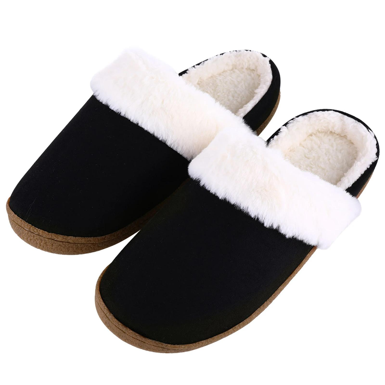 Fashion Crestar Winter Fur Cotton Slippers For Women Indoor Warm Cozy Plush Slides Adult Non-Slip Soft Rubber Sole Home Flats Slippers 34
Fashion Crestar Winter Fur Cotton Slippers For Women Indoor Warm Cozy Plush Slides Adult Non-Slip Soft Rubber Sole Home Flats Slippers 34