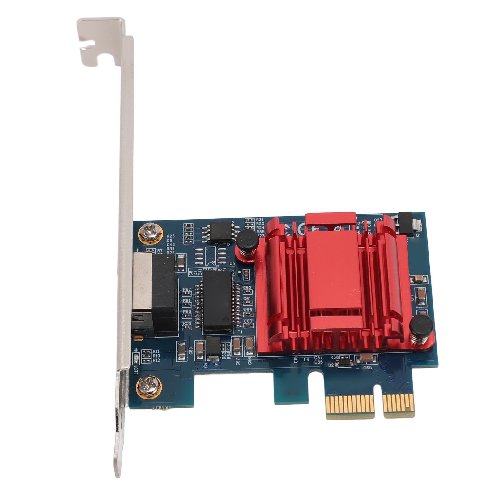 Картка мережевого адаптера PCIE Ethernet 1000 Мбіт/с Стабільна передача Гігабітна мережева карта RJ45 PCI Express
Картка мережевого адаптера PCIE Ethernet 1000 Мбіт/с Стабільна передача Гігабітна мережева карта RJ45 PCI Express