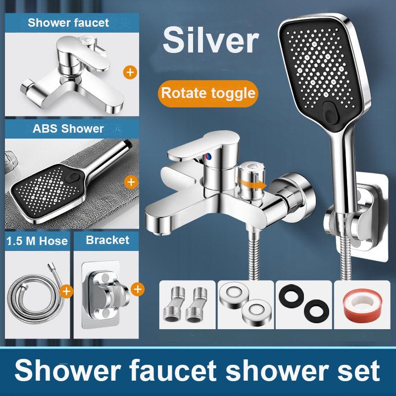 Bathroom Shower Faucet Mixing Valve Shower Shower Set Bathroom Bathtub Mixing Switch Triple Hot and Cold Faucet
Bathroom Shower Faucet Mixing Valve Shower Shower Set Bathroom Bathtub Mixing Switch Triple Hot and Cold Faucet