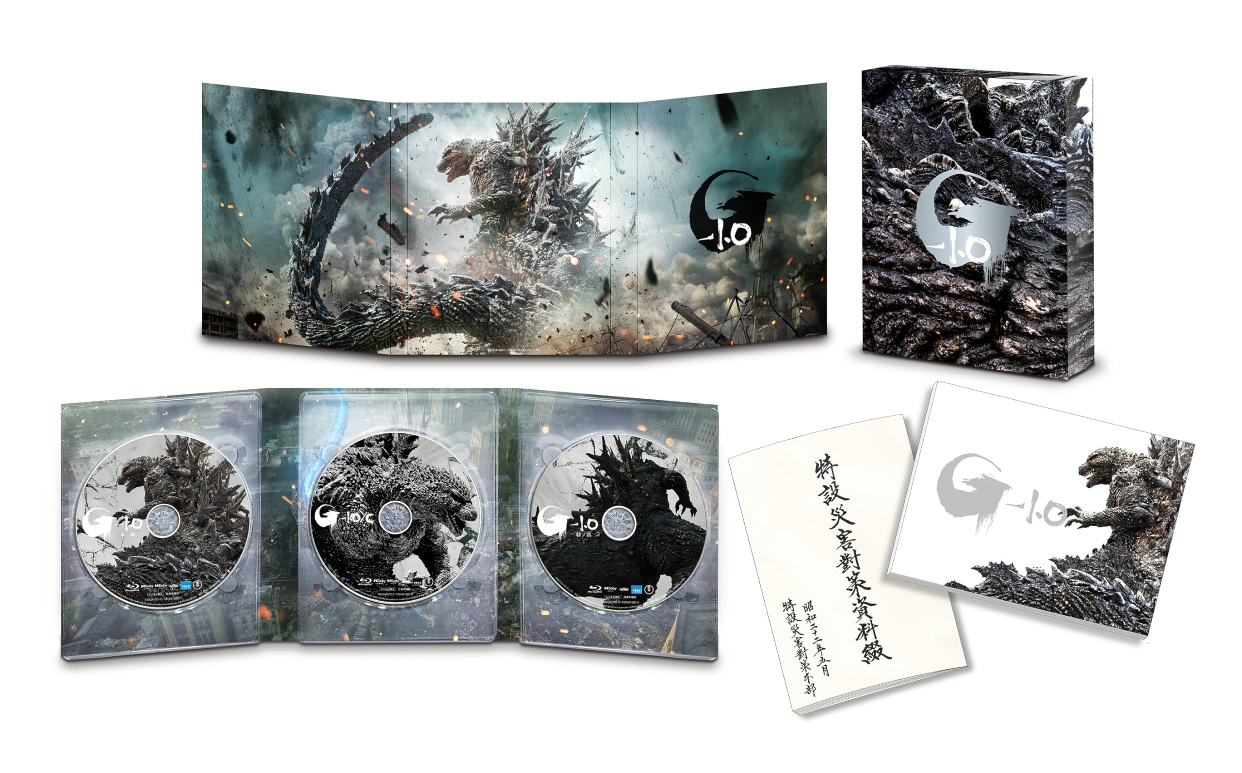 Deluxe Edition set Acrylic stand visual sheet Manufacturer Famous line sticker Godzilla-1.0 3-disc (Amazon exclusive + included, bonus included)
Deluxe Edition set Acrylic stand visual sheet Manufacturer Famous line sticker Godzilla-1.0 3-disc (Amazon exclusive + included, bonus included)