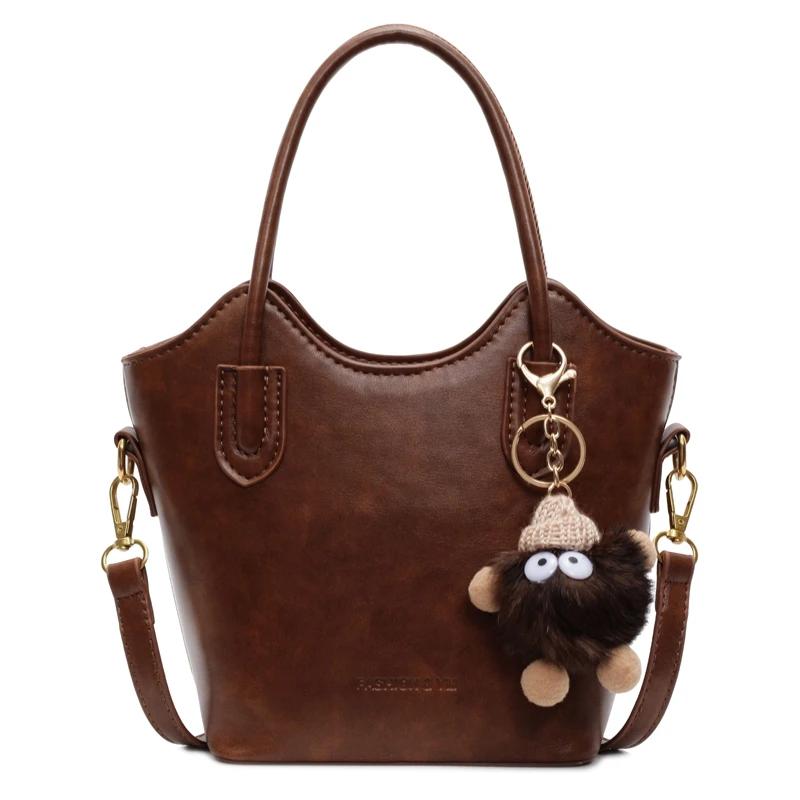 Retro Feminine Crossbody Bag Autumn/winter Versatile New Large Capacity Premium Portable Bucket Bag Fashion Crossbody Bag
Retro Feminine Crossbody Bag Autumn/winter Versatile New Large Capacity Premium Portable Bucket Bag Fashion Crossbody Bag