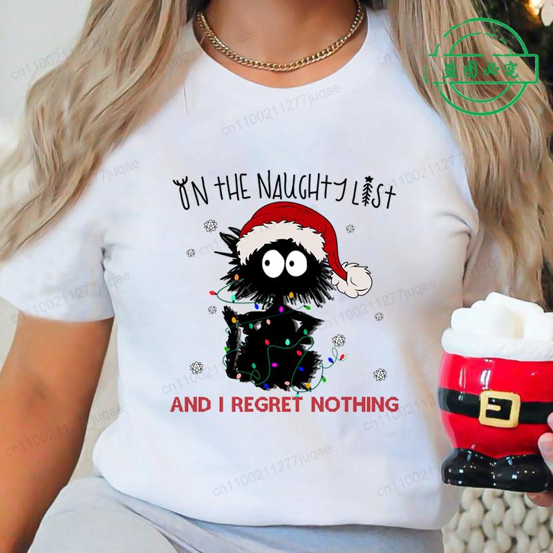 I Regret Nothing Cat Christmas print T-shirts for women Harajuku t-shirt inforUnisexs t-shirts for party 4XL
I Regret Nothing Cat Christmas print T-shirts for women Harajuku t-shirt inforUnisexs t-shirts for party 4XL