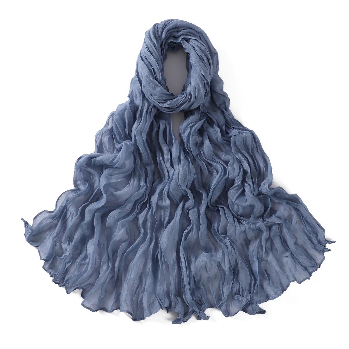 Осенний Новый Мятый Шарф Для Женщин Девушек Студенток Однотонный Хлопковый Вуаль Тонкие Шарфы Мягкая Вязаная Шаль Женская Накидка Шали
Осенний Новый Мятый Шарф Для Женщин Девушек Студенток Однотонный Хлопковый Вуаль Тонкие Шарфы Мягкая Вязаная Шаль Женская Накидка Шали