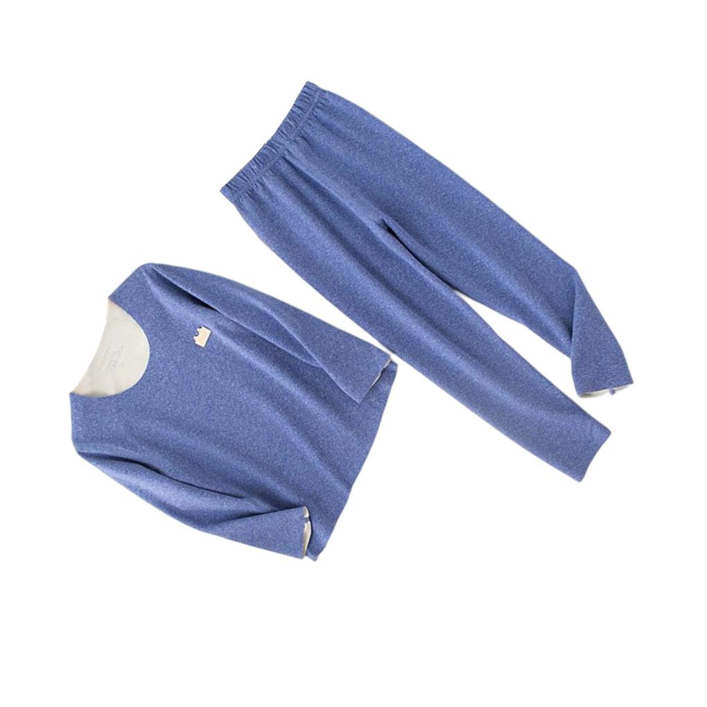 Polyester Children Pajamas Set Portable Solid Color Thermal Unisex Long Sleeve Household Dorm Bedroom Sleepwear Underwear
Polyester Children Pajamas Set Portable Solid Color Thermal Unisex Long Sleeve Household Dorm Bedroom Sleepwear Underwear
