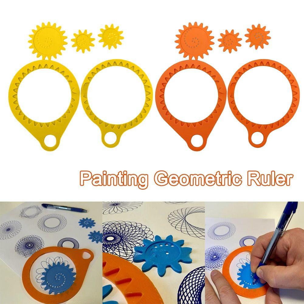Plastic Spirograph Drawing Toy Interlocking Gears Wheels Arts Craft Drawing Ruler for Kids
Plastic Spirograph Drawing Toy Interlocking Gears Wheels Arts Craft Drawing Ruler for Kids